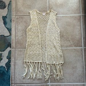 Crochet vest